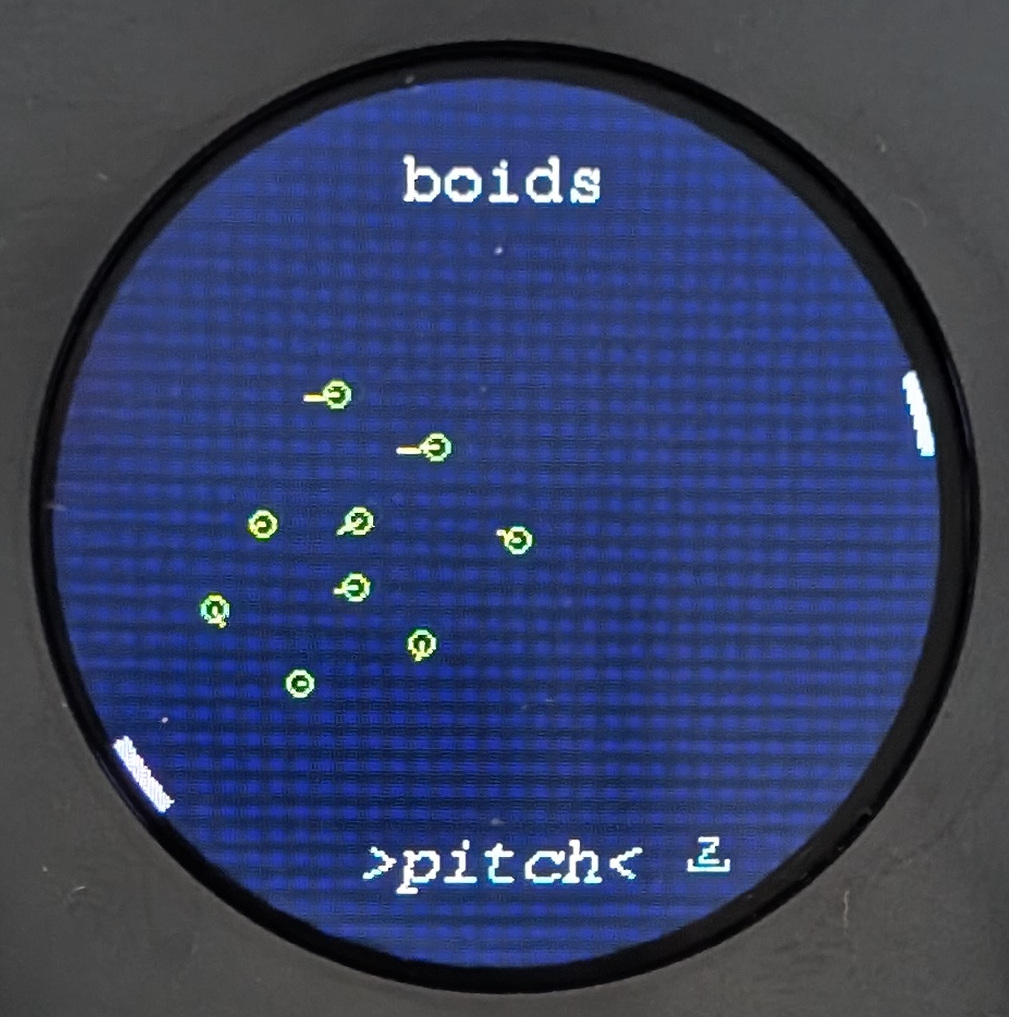 Boids Screen