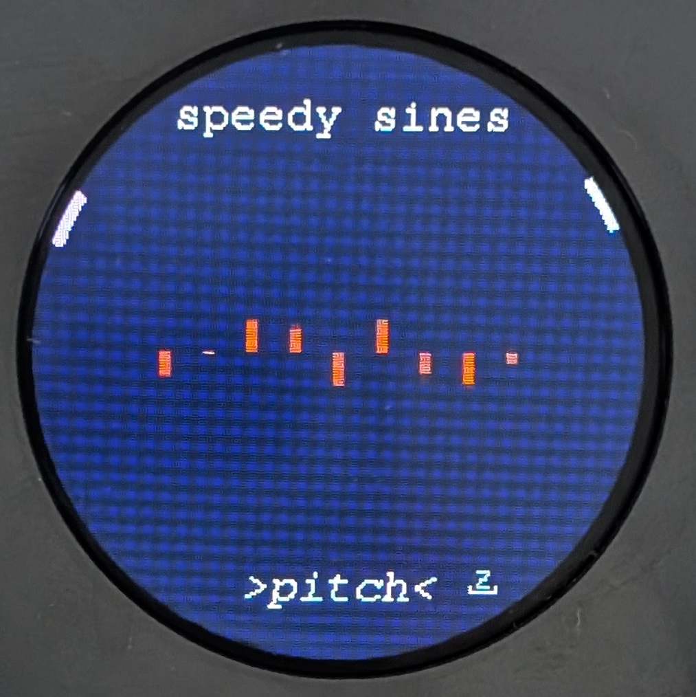 Speedy Sines Screen